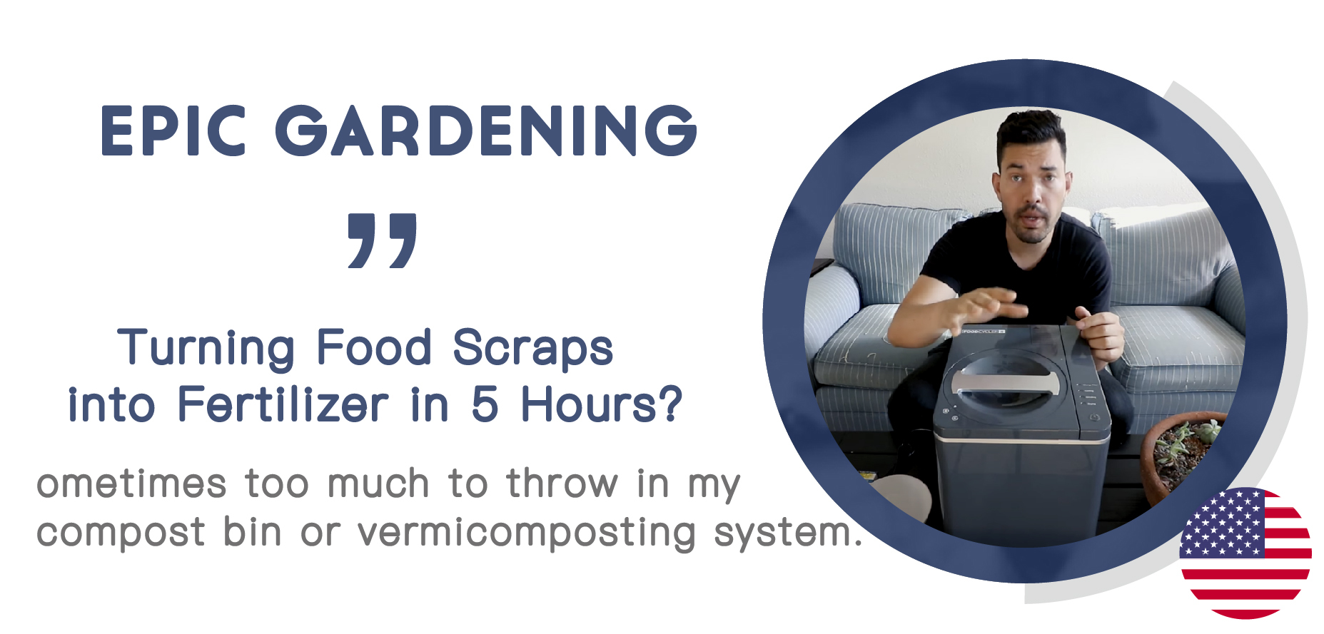 FoodCycler廚餘大師家用廚餘機來自加拿大全球使用者最推薦的廚餘機口碑好評推薦