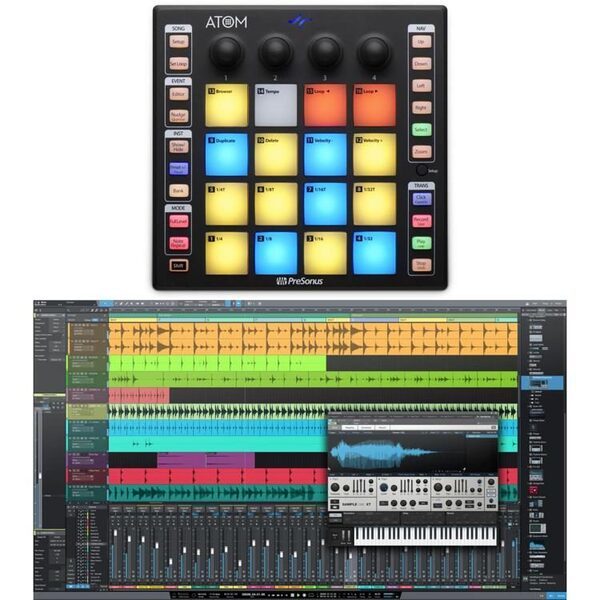 PreSonus PreSonus ATOM Pad Midi 控制器 第 2 張圖片｜三峽鍵盤 / 鋼琴