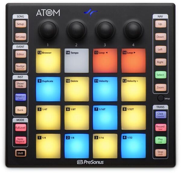 PreSonus PreSonus ATOM Pad Midi 控制器 — 三峽鍵盤 / 鋼琴｜YA! 玩音樂