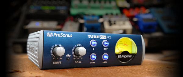 PreSonus PreSonus TubePre V2 麥克風前級放大器 第 3 張圖片｜三峽吉他 / Bass