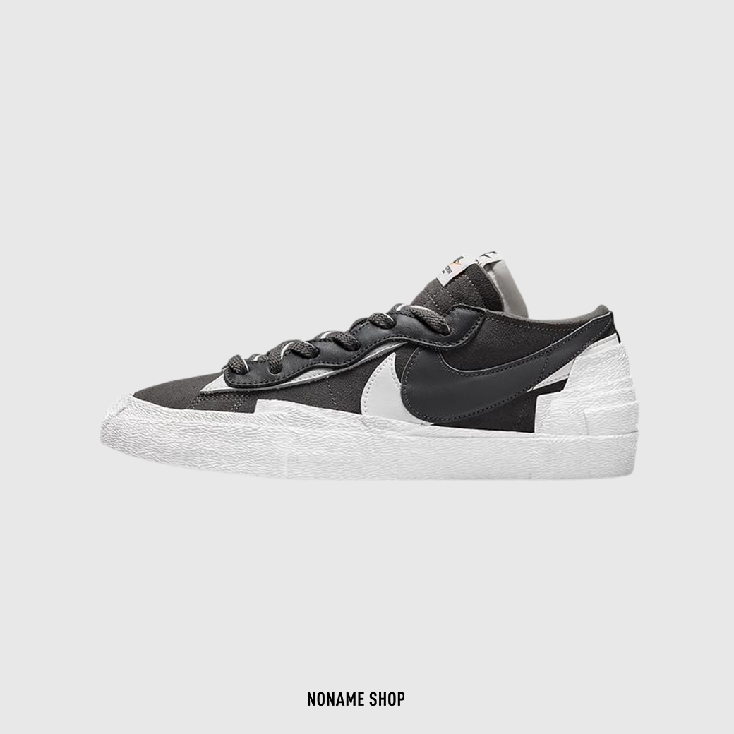 SACAI x NIKE Blazer Low "Iron Grey"  解構 休閒鞋 深灰