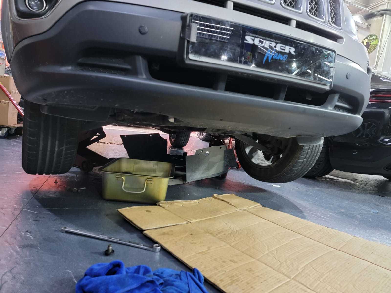 jeep compass juns car and audio super nano engine restorer oil change 換油 偈油