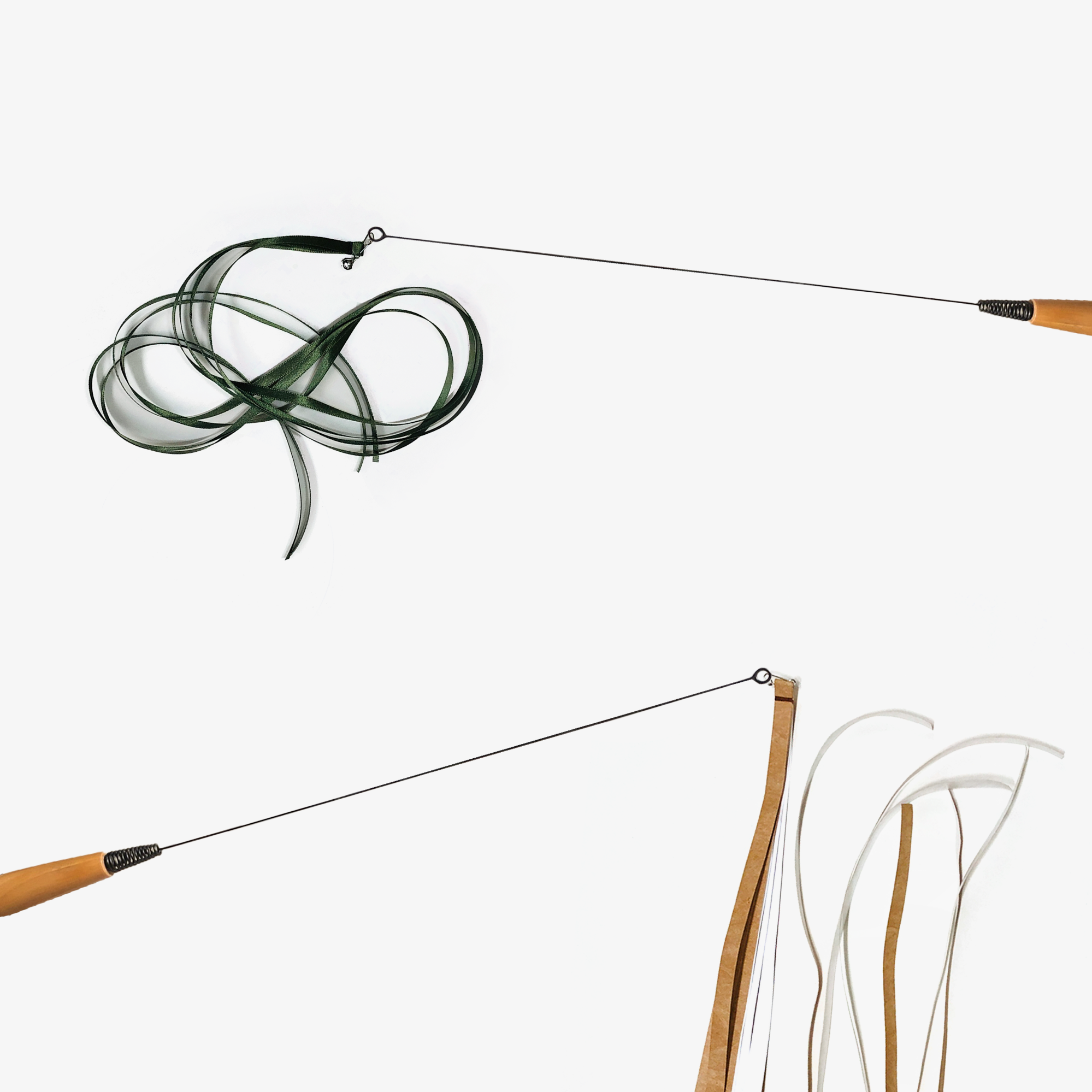 《 Gotta Go Home 》Tyvek® 逗貓棒組