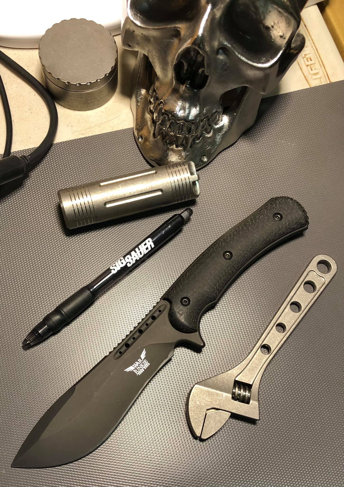 White River Knife And Tool 白河刀具 X Todd Begg War Junkie Series