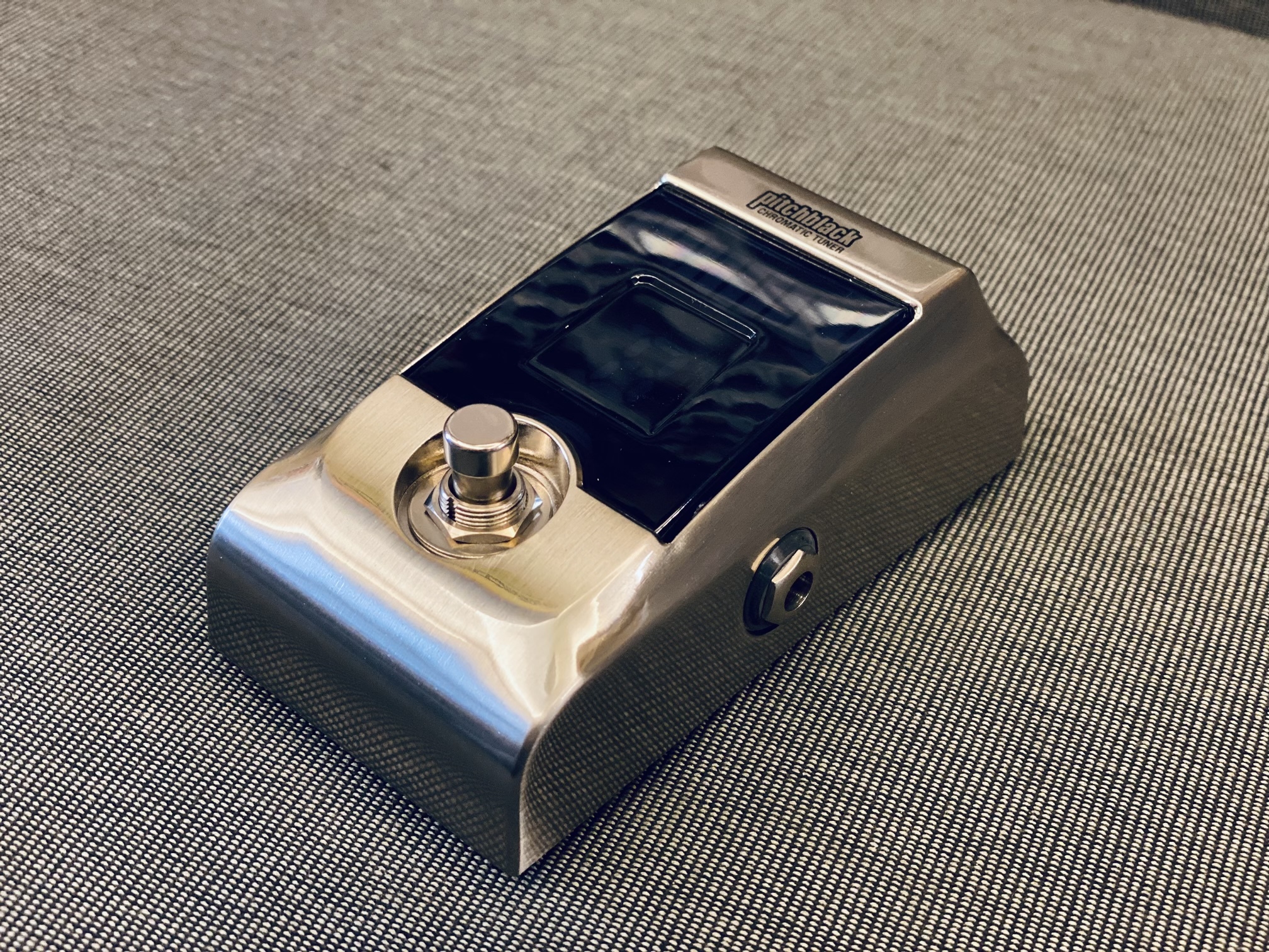 踏板式調音器-KORG Pitchblack PB-01-BN 拉絲銀 保固一年