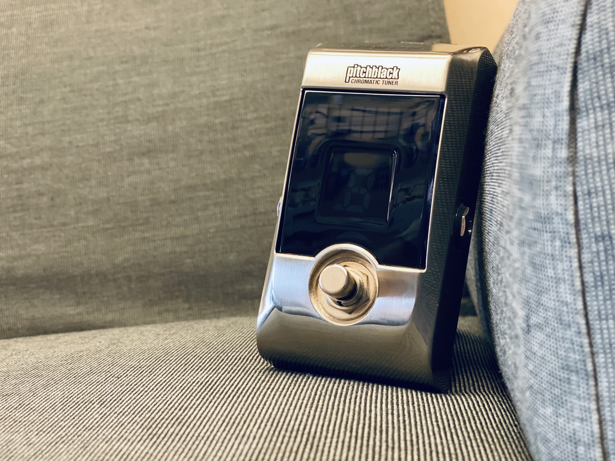 踏板式調音器-KORG Pitchblack PB-01-BN 拉絲銀 保固一年