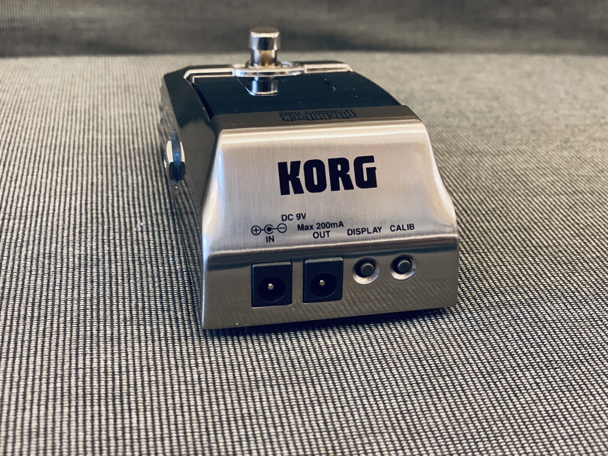 踏板式調音器-KORG 踏板式調音器-KORG Pitchblack PB-01-BN 拉絲銀 保固一年 第 3 張圖片｜三峽吉他 / Bass