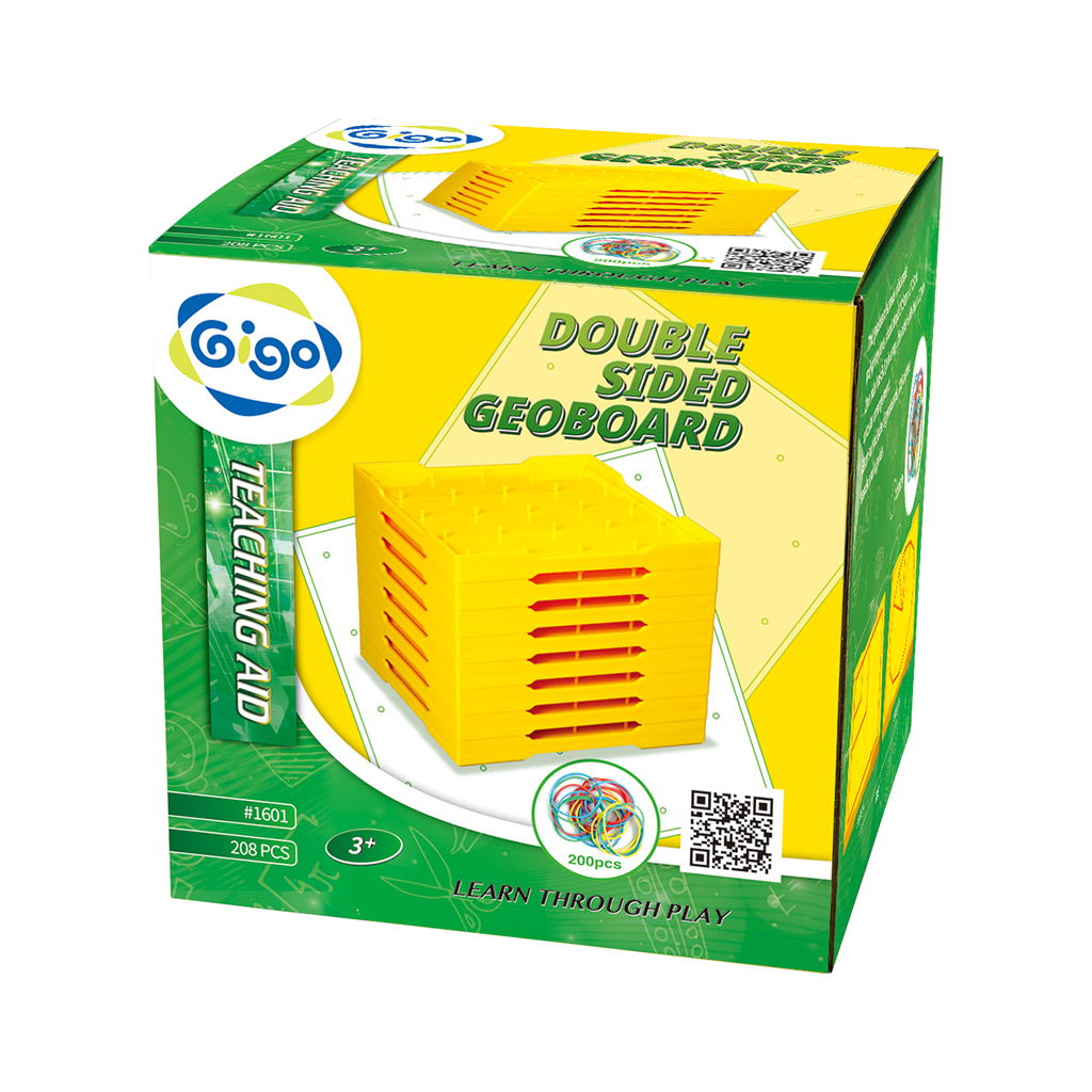 教具系列：5*5雙面幾何釘板