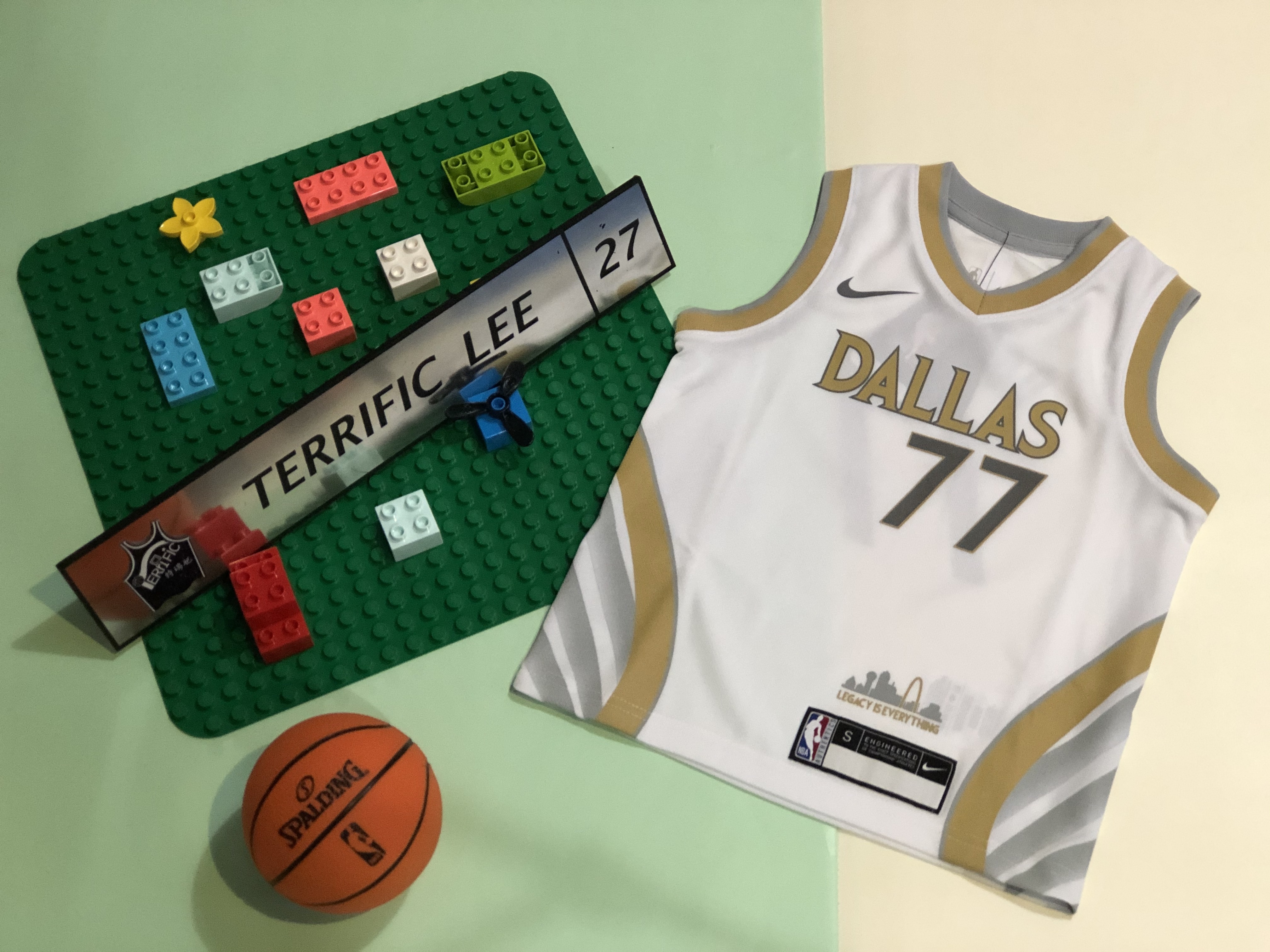 NBA球衣 Luka Doncic 達拉斯小牛城市 童裝 Nike Replica 全新 小童 幼童 非青年版
