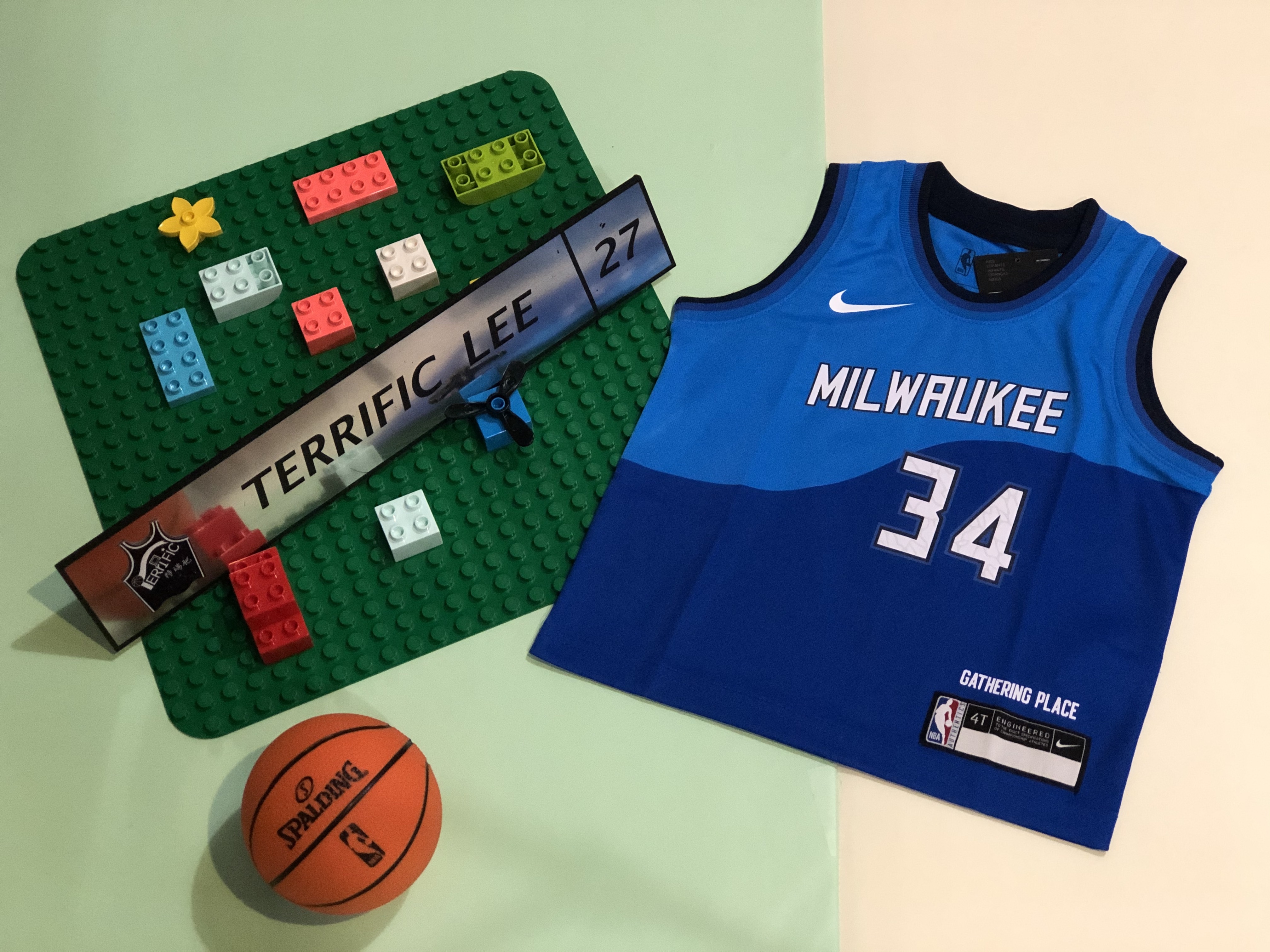 NBA球衣 Giannis Antetokounmpo 密爾瓦基公鹿城市 童裝 Nike Replica 全新 小童 幼童 非青年版