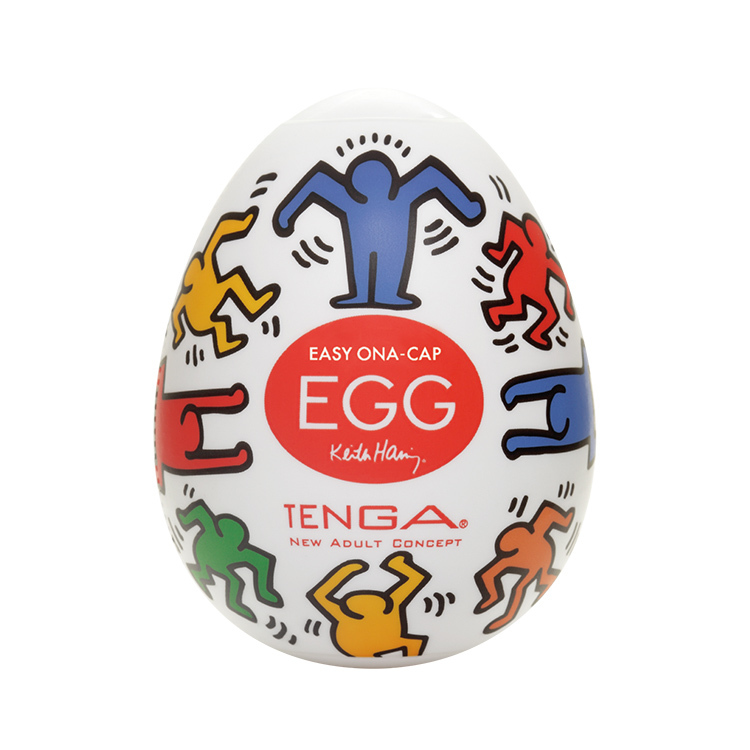 TENGA × Keith Haring 凱斯・哈林聯名款 [EGG DANCE/勁舞風]