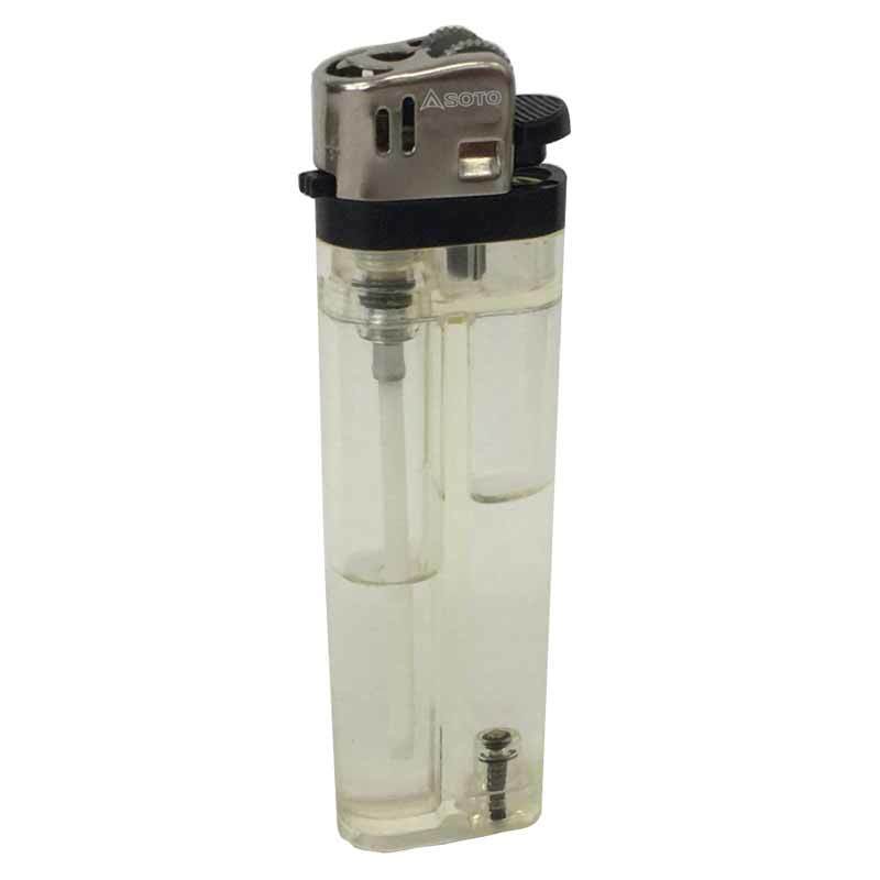 SOTO PT-RFLRefillable Lighter 可充氣透明火機