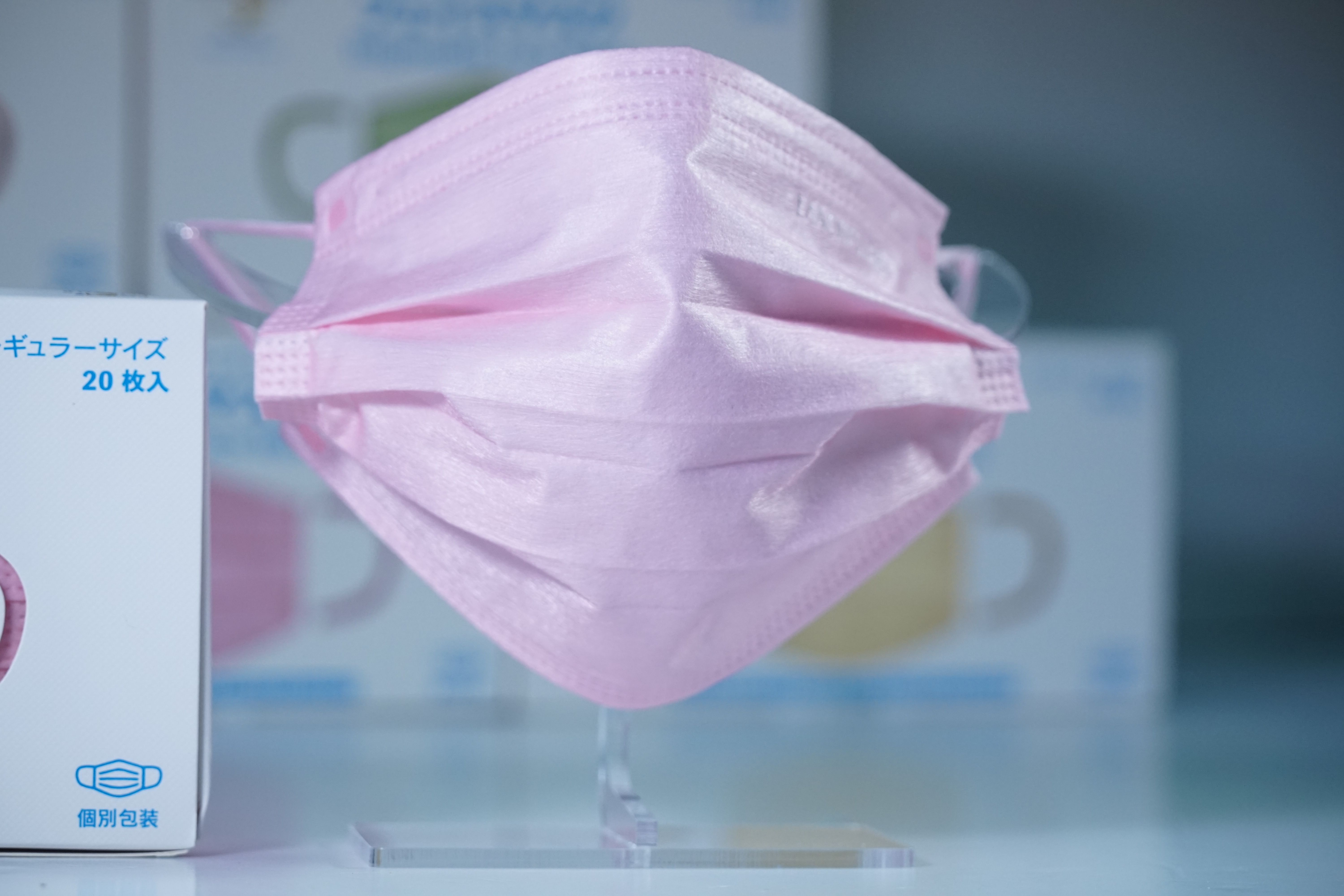 【白金星光系列】Lanchester 成人三層防護口罩 星光粉二十片 獨立包裝