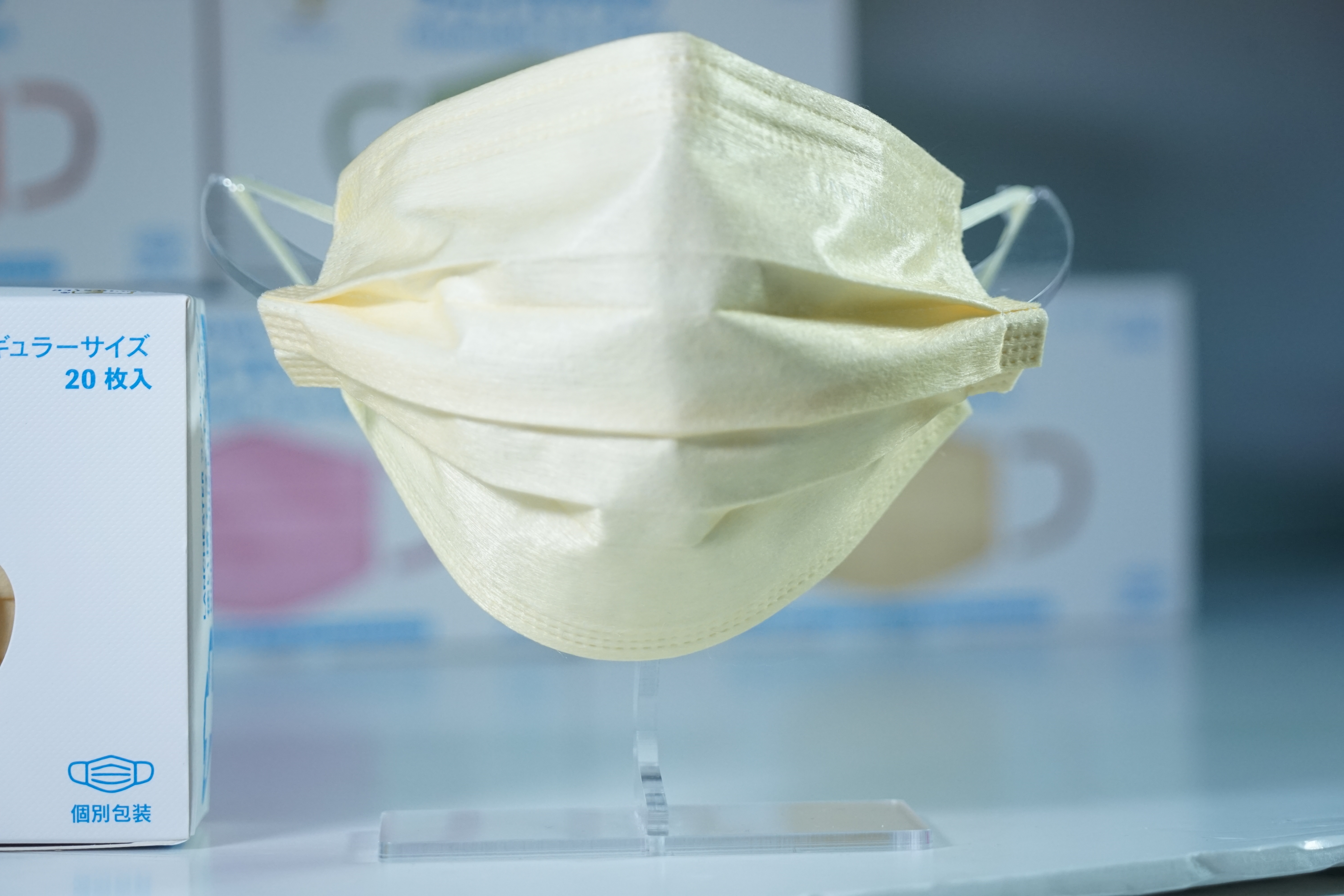 【白金星光系列】Lanchester 成人三層防護口罩 星光黃二十片 獨立包裝