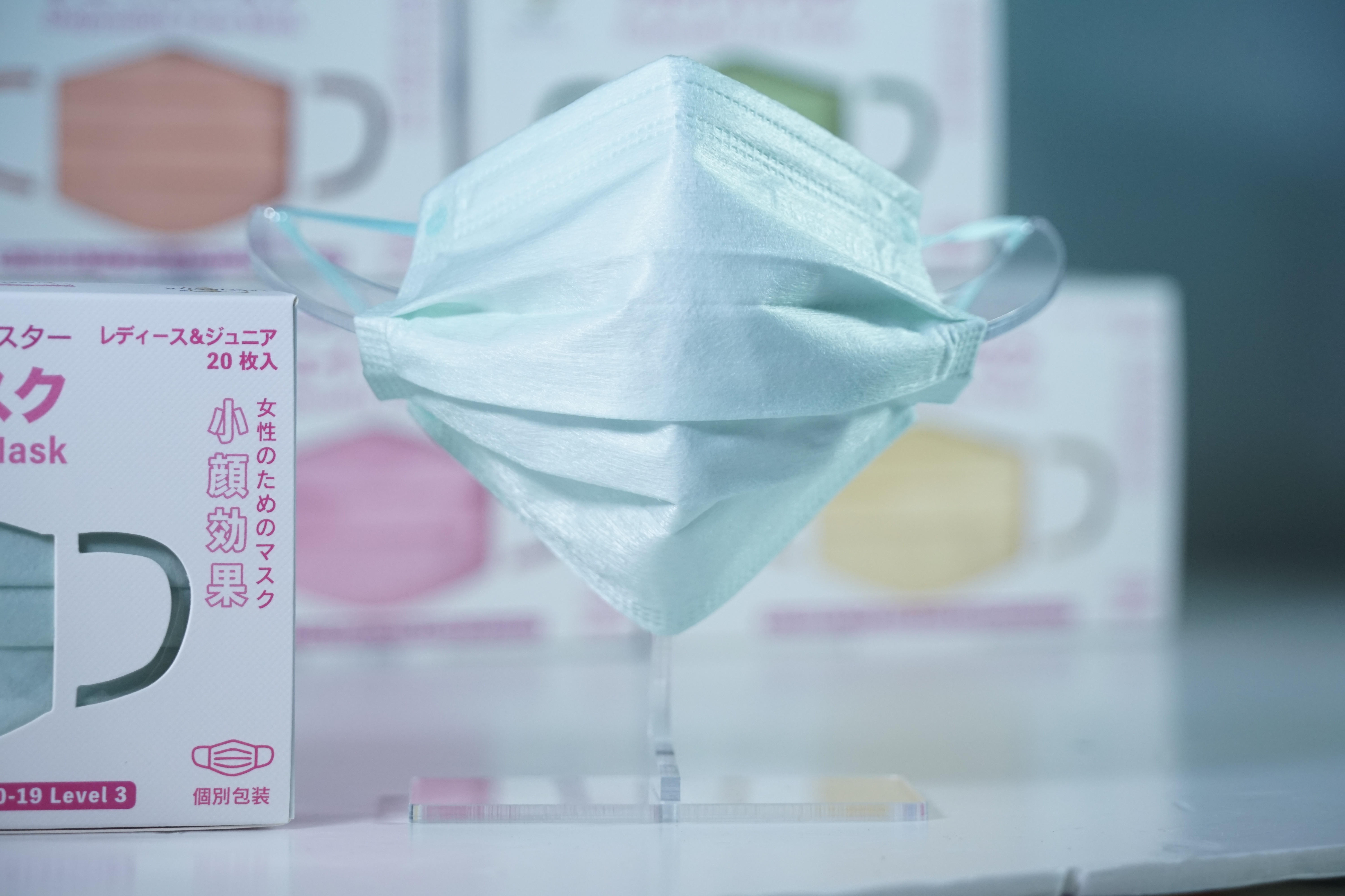 【白金星光系列】Lanchester 小童三層防護口罩 星光藍二十片 獨立包裝