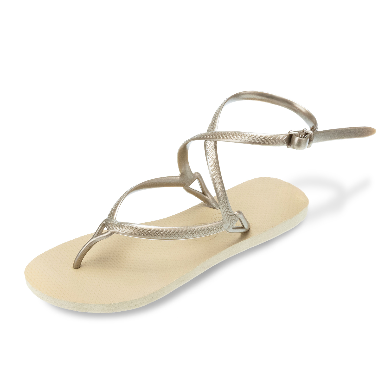 ROME羅馬涼鞋 女款Classic素色-沙金 腳型修長款