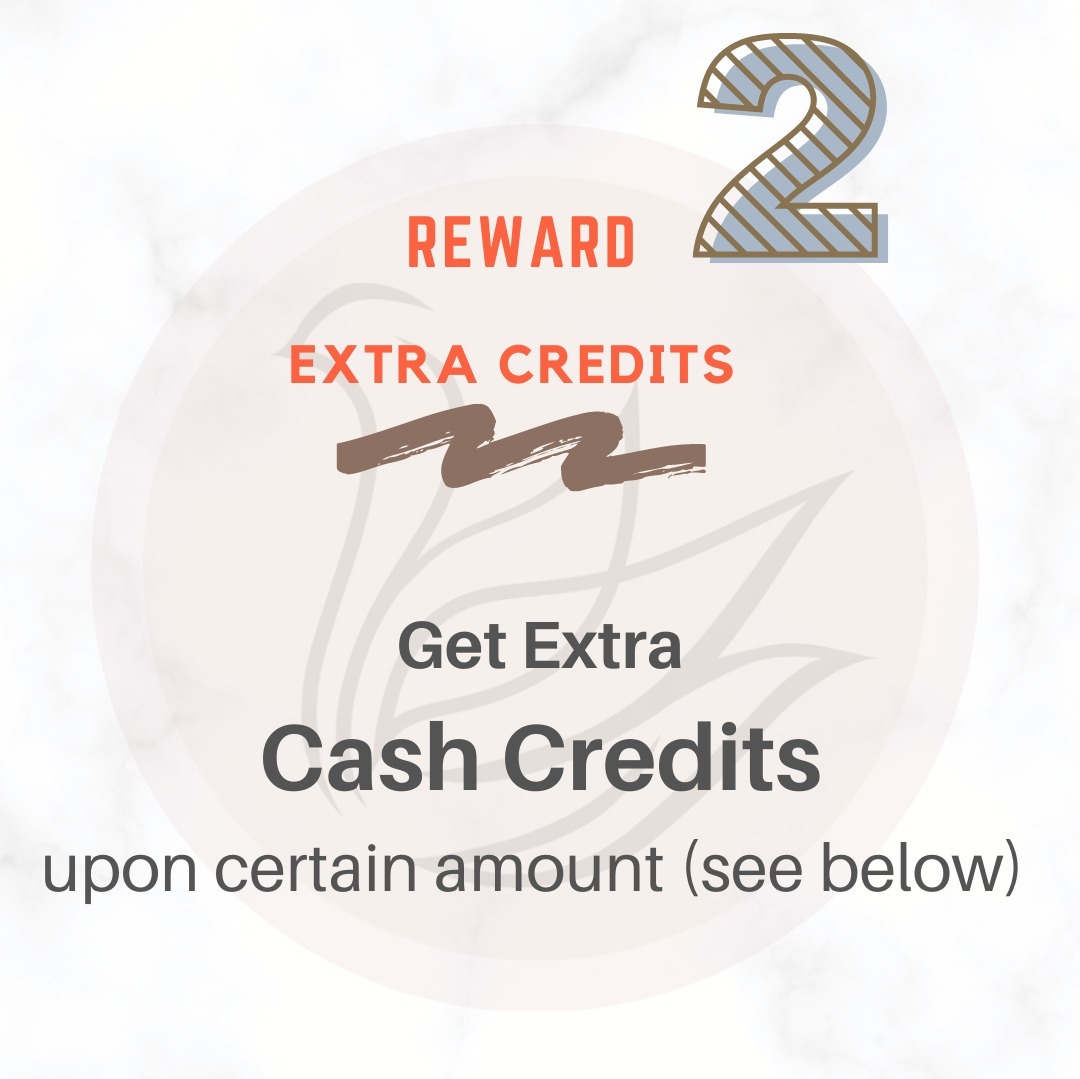 August Great Shopping Month Reward 2 Extra credits