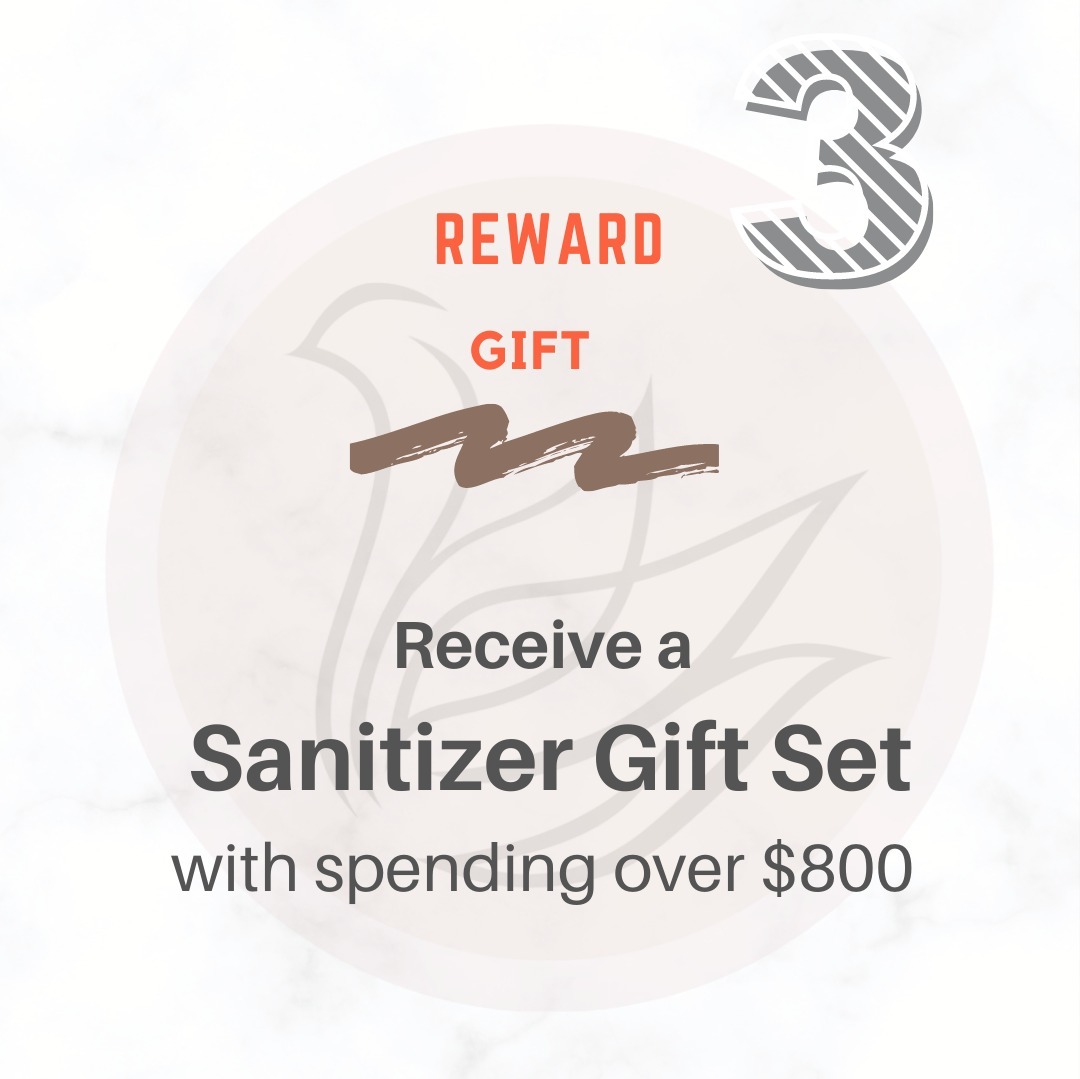 August Great Shopping Month Reward 3 free gift