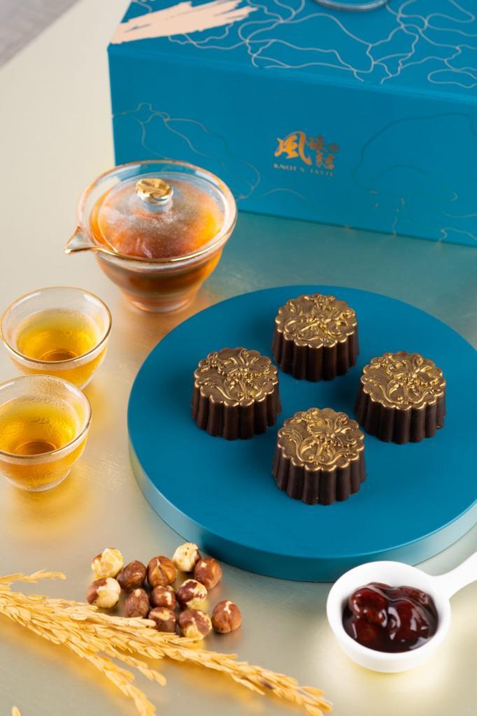 風味 x Sticksology皇家格雷伯爵朱古力月餅精緻奢華禮盒套裝