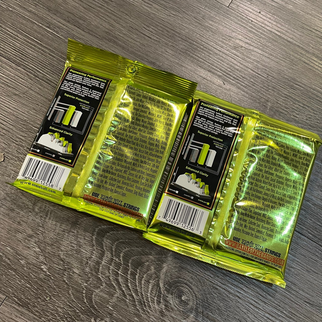 Ernie Ball EVERLAST COATED 黃銅 木吉他弦 2556/2558/2560 奈米覆膜