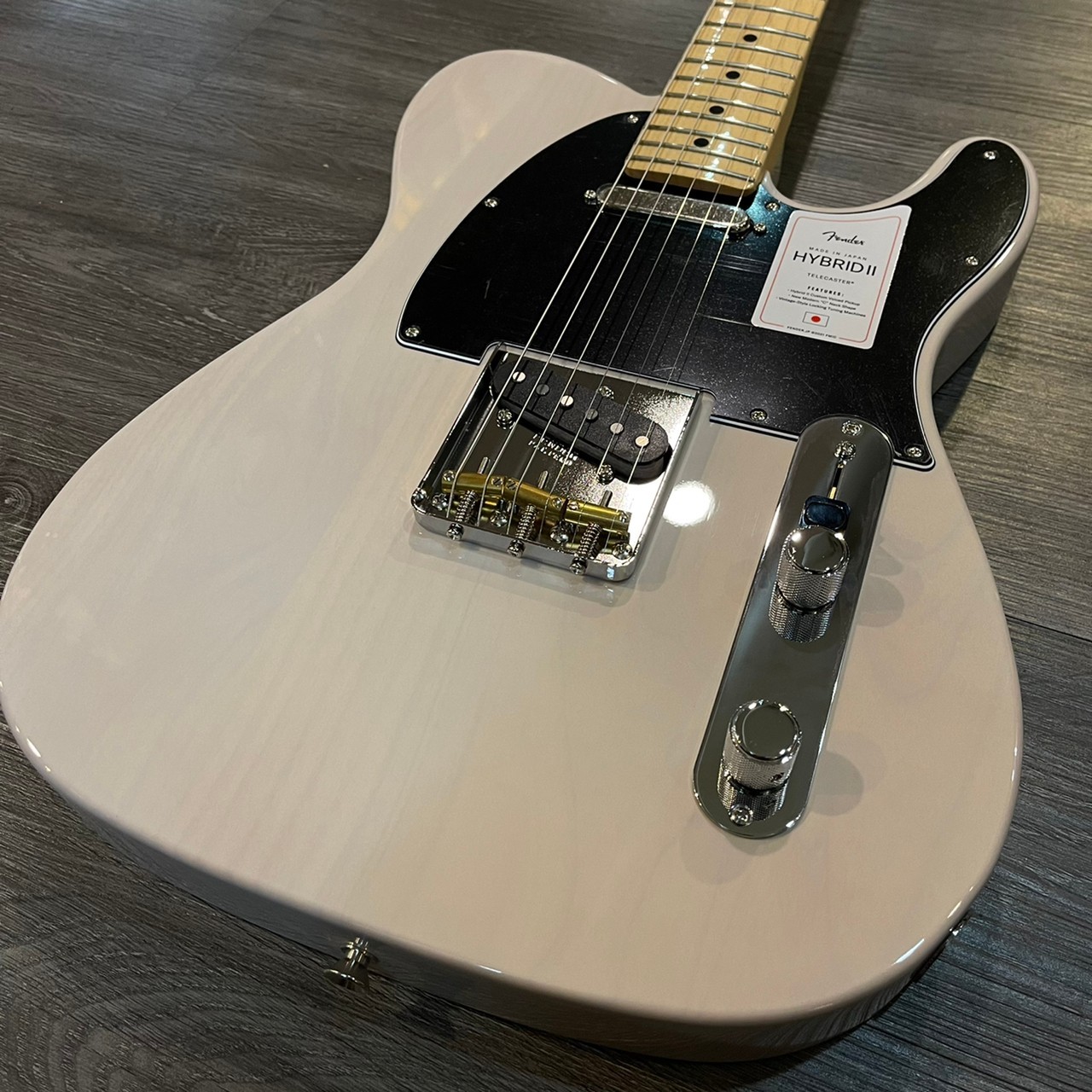 Fender Japan Telecaster エレキギター Fender Made in Japan Hybrid II Telecaster US Blonde Maple