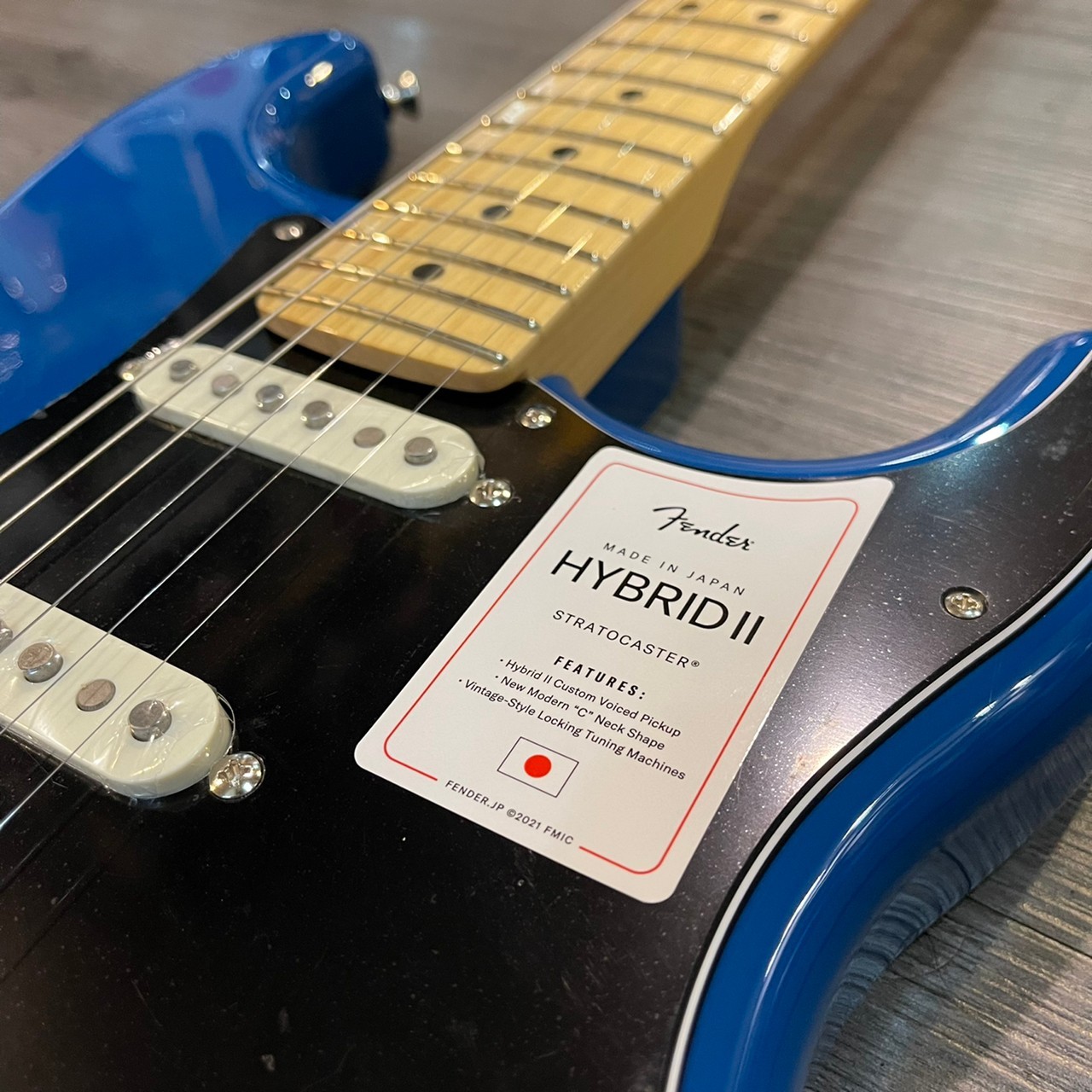 Fender Japan Hybrid II Strat MN Forest Blue 電吉他 Fender旗艦店
