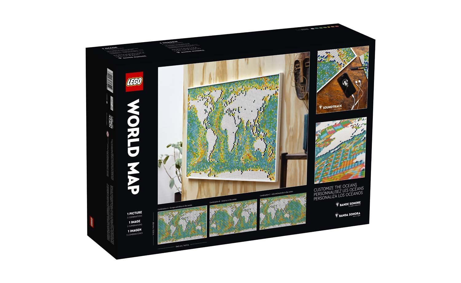 [飛米樂高積木磚賣店] LEGO 31203 藝術系列 世界地圖