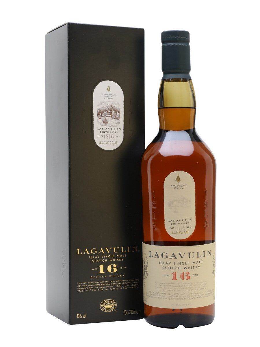 Lagavulin 16 year Islay  SINGLE MALT WHISKY 拉加維林16年單一麥威士忌