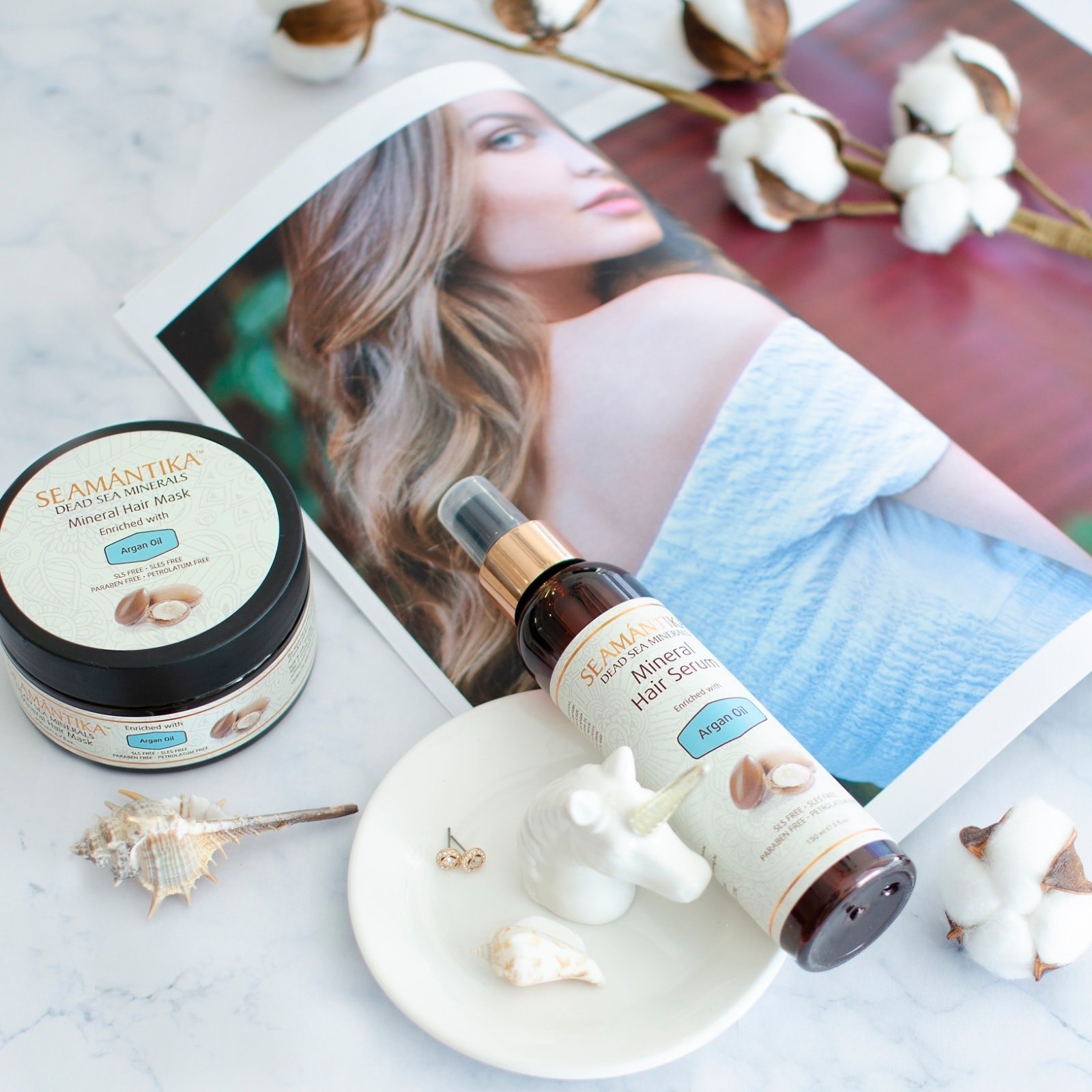 SEAMANTIKA 死海礦物髮膜-堅果油 200ml