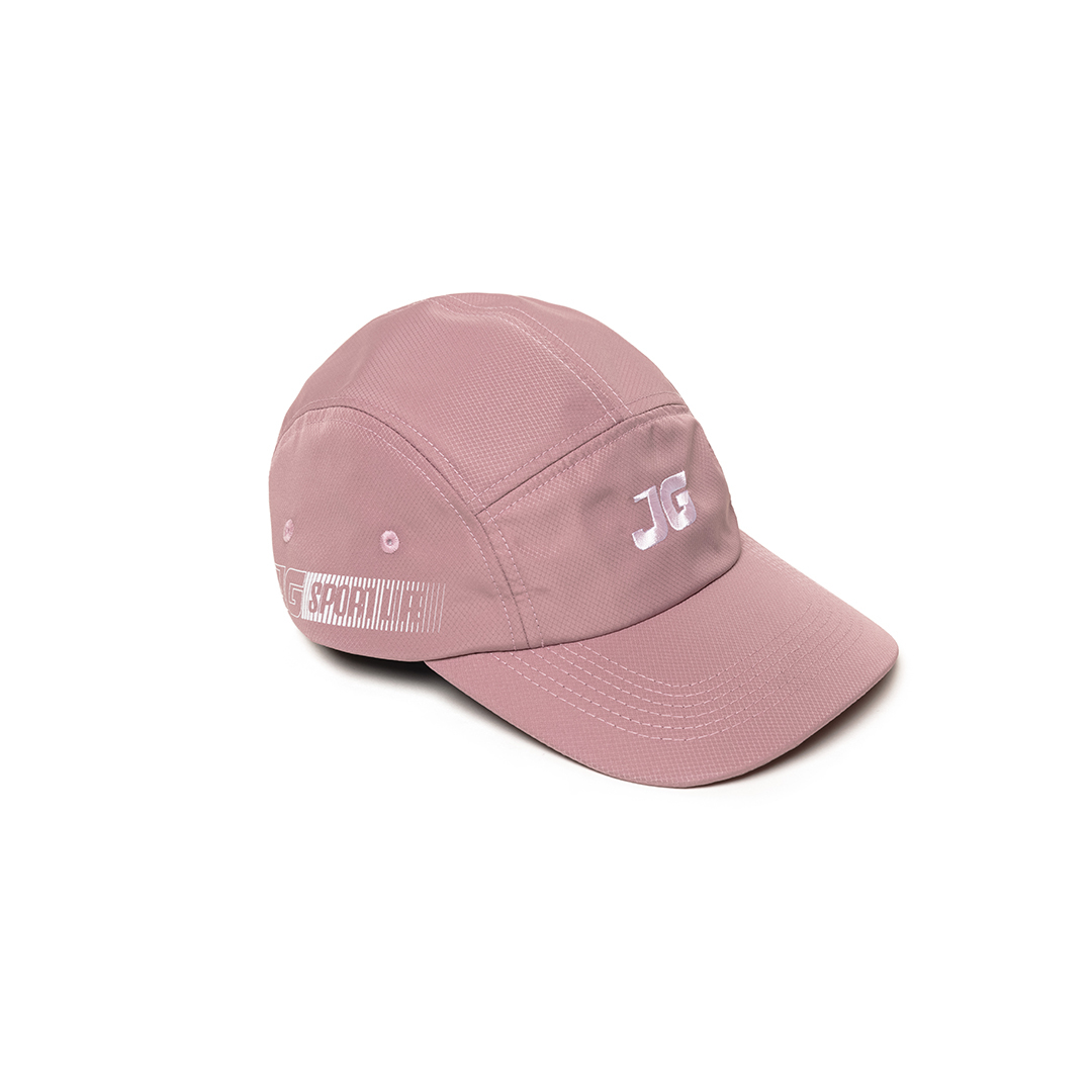 21AUTUMN JGSP LIFE / NYLON 5 PANEL CAP [ 玫瑰粉色 ]