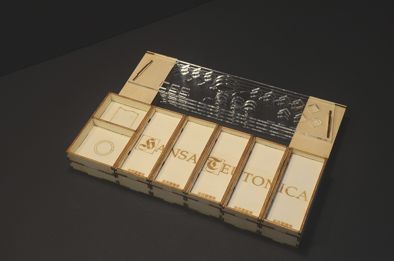 漢薩同盟大盒版 Hansa Teutonica Big Box 桌遊收納盒