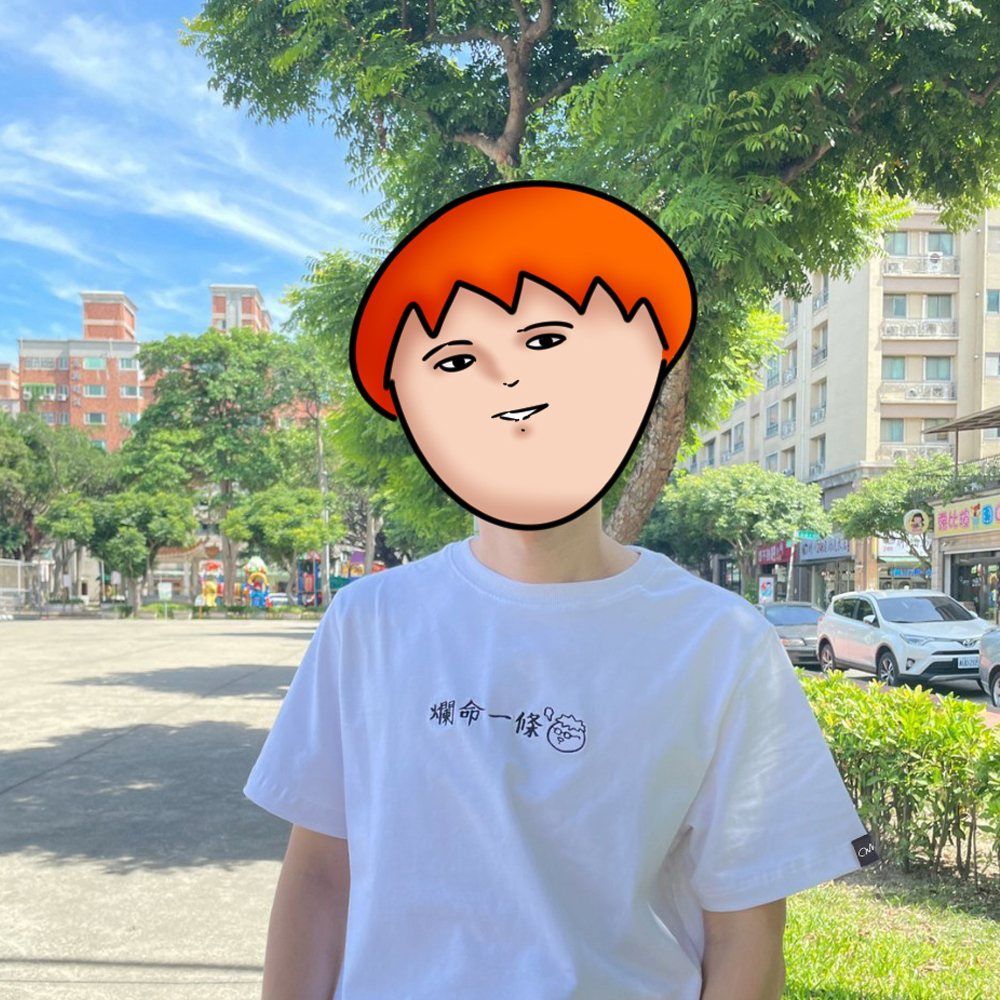 Onion Man 明顯是個狠角色 & 爛命一條的人生態度 正版授權 T-shirt