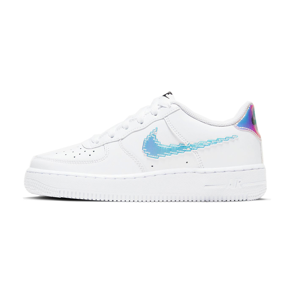 Nike Air Force 1 LV8 (GS) 大童白藍經典皮革AF1 休閒鞋CW1577-10