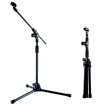 黑金鋼 M-513B 隱藏式斜桿（中型）麥克風架 台灣製 極堅固耐操 穩定度佳