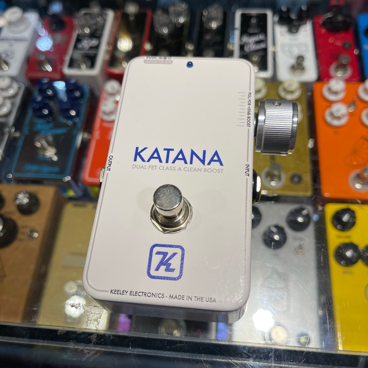 KEELEY KATANA Clean Boost JOHN MAYER　カタナ John Mayer's Keeley Katana Boost – Ground Guitar