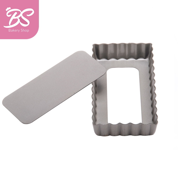 【Unopan Adjustable Rectangular plate】Loose Pie Pan Tart Mould 活动长方形派盘塔模 UN26121