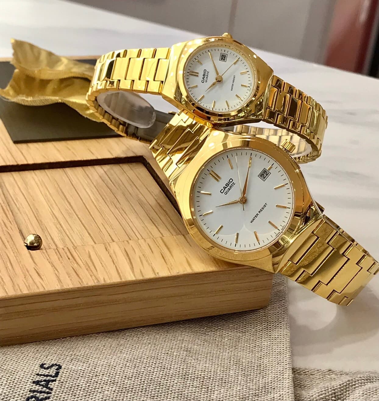 【CASIO 卡西歐】簡約俐落大三針金錶日期款 MTP-1170N-7A(38mm) /LTP-1170N-7A(28mm) 現代鐘錶