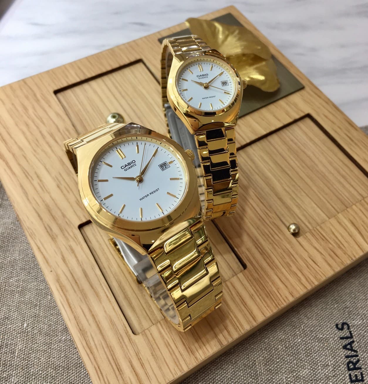 【CASIO 卡西歐】簡約俐落大三針金錶日期款 MTP-1170N-7A(38mm) /LTP-1170N-7A(28mm) 現代鐘錶