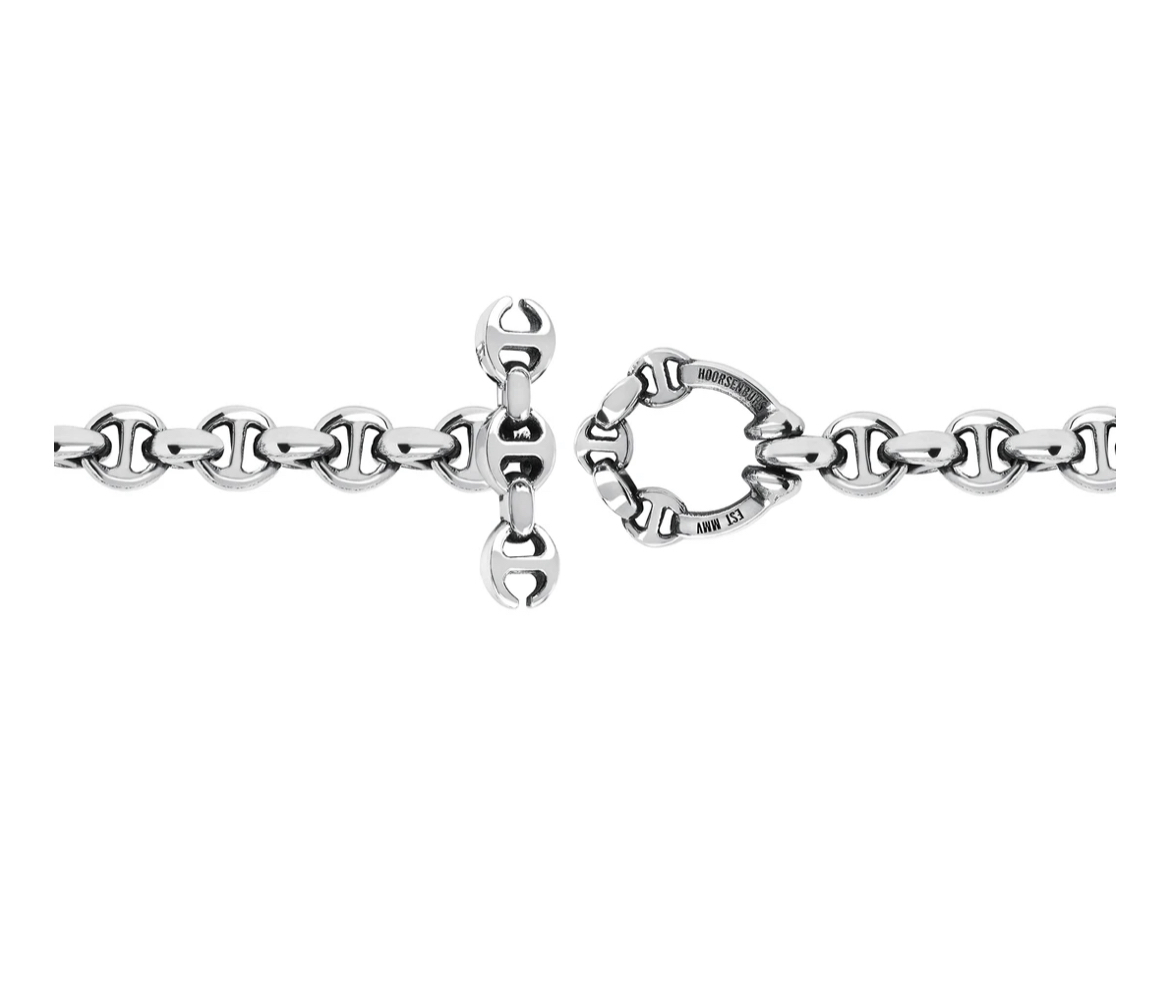 HB098 RGK Sacred Plated 5mm Open Link Bracelet