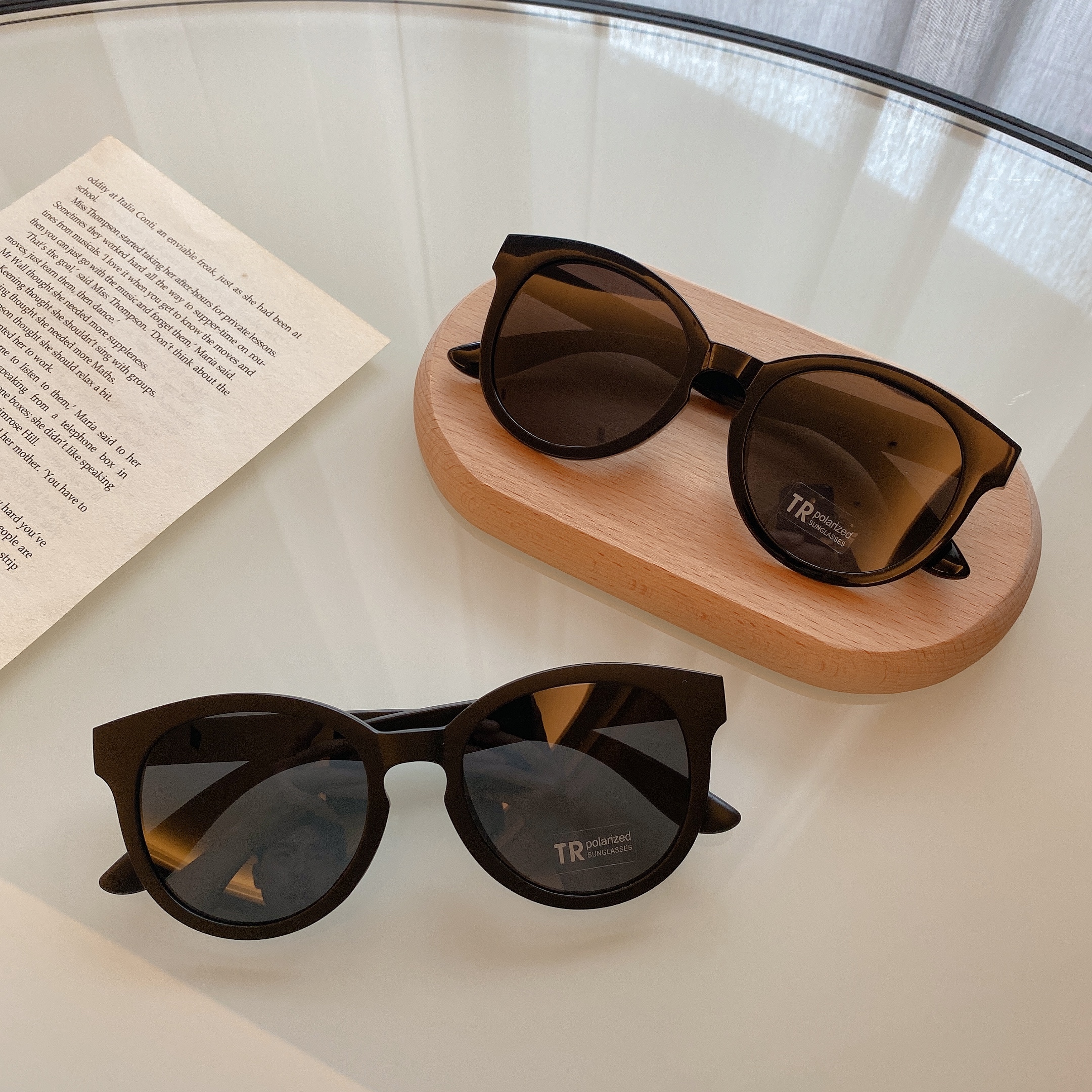 S0111905中性TR彈性材質墨鏡/兩色