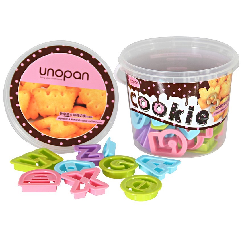 【Unopan English letter cookie cutter】 英文字母饼干模 UN52004