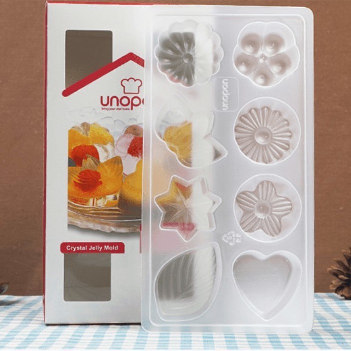 【Unopan Crystal Jelly Mould (2 units) 】燕菜果冻模具 UN18201 UN18202