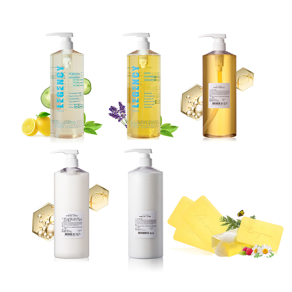 【BIOCHEM 倍優】洗潤髮/沐浴950ml+5顆芬多精皂180g超值組