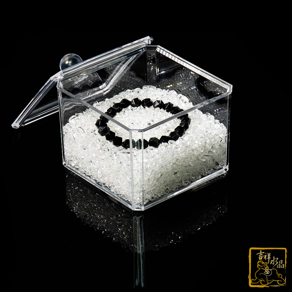 白水晶經典消磁盒400g 淨化水晶【吉祥水晶專賣店】