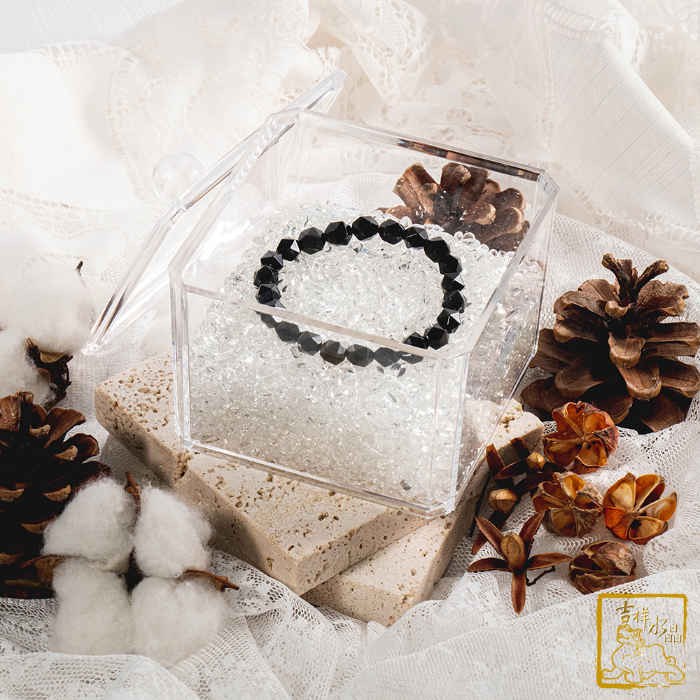 白水晶經典消磁盒 400g 淨化水晶