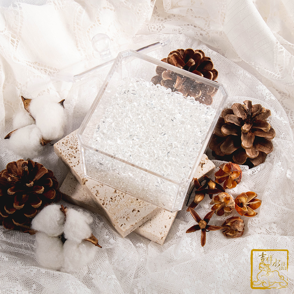 白水晶經典消磁盒400g 淨化水晶【吉祥水晶專賣店】