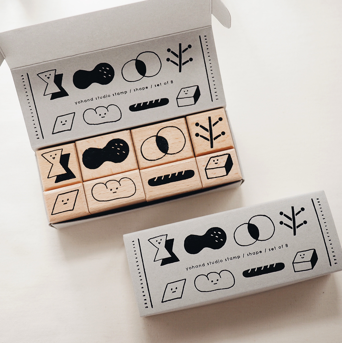 a box of shape yo hand studio