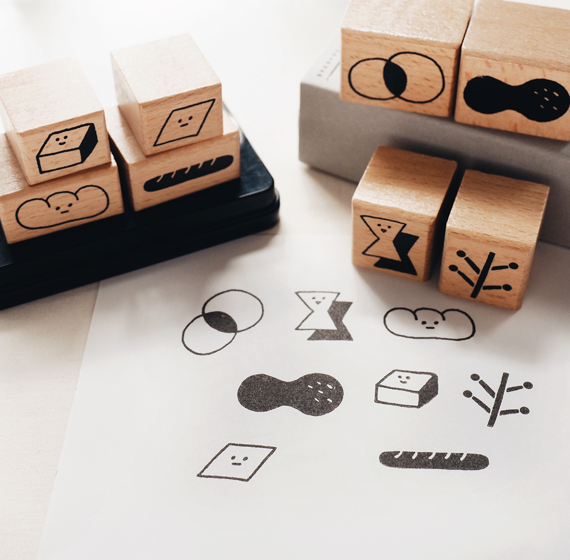 a box of shape yo hand studio