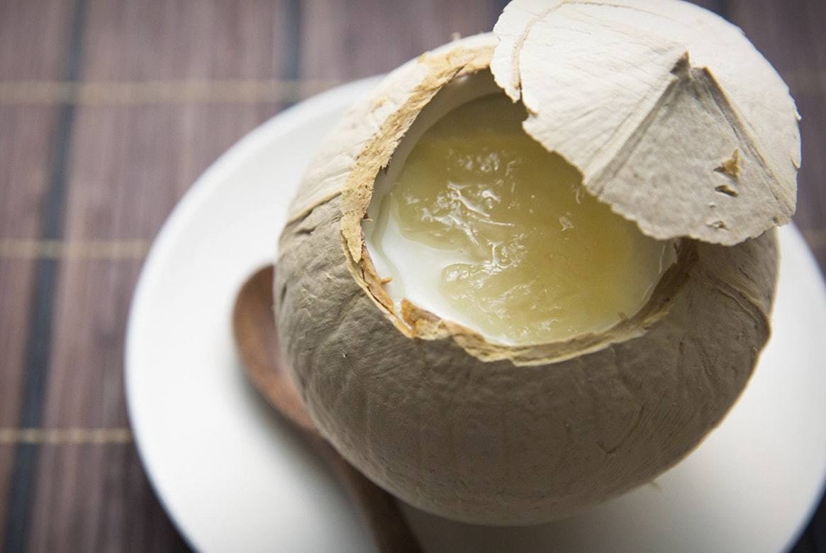甜點食譜系列 椰皇燕窩鮮奶燉蛋白