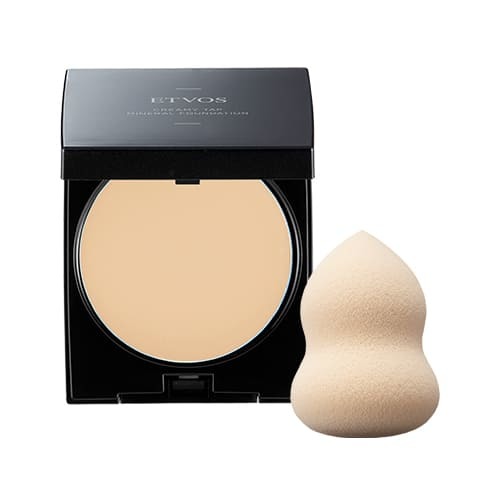 ETVOS Creamy Tap Mineral Foundation SPF42 PA +++ 7g 恆采亮顏礦物粉凝霜 (附葫蘆海綿)